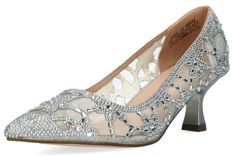 Laura Vita Misstyl by Damen Pumps Strasssteine Transparent MIMA 01
