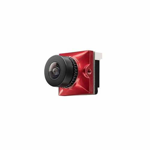 Compatible avec la caméra Ratel 2 avec Objectif 2,1 mm, Rapport d'aspect commutable 16:9 4:3, Comprend Un Objectif de Remplacement for Les Micro-Drones(Ratel 2 Red)
