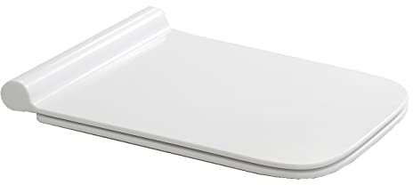 NEG Ersatz-Toilettendeckel (SlimLine) für Hänge-WC Uno19 (Duroplast) mit SoftClose und Quick-Release-Funktion