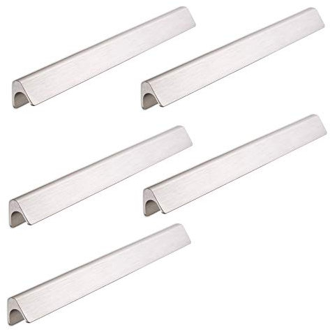 SOTECH 10 Stück Möbelgriffe VERONIQUE II BA 320 mm Edelstahloptik gebürstet Schubladengriffe Länge 330 mm von Schüco