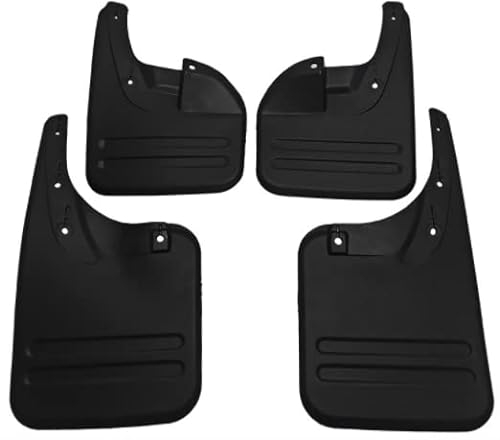 4 Stück Auto Schmutzfänger Ersatz für Toyota Hilux Vigo 2005-2014, Vorne und Hinten Auto-Kotflügel Spritzschutz mit Schraube Vollschutz Karosserie-Anbauteile