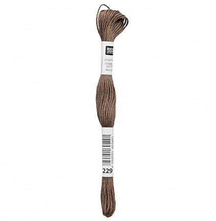 Rico Design Stickgarn, gemahlen, Uni