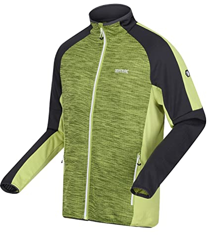 Regatta Hepley Fleecejacke für Herren leicht und dünn, Größe:XXL, Farbe:Lime