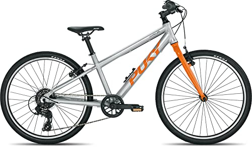 Puky Fahrrad LS-PRO 24-8, Silver/orange
