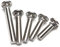 M3 M4 Schlossschrauben 304 Edelstahl GB12 Rundkopf-Vierkantschrauben Schraubenlänge 30 mm (Size : M3x30mm-20pcs)