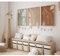 Safari Kinderzimmer Wandkunst Bilder Baby-Tier Leinwand Wanddekoration Boho Dschungel Wandkunst Kinder Minimalistisches Poster Elefant Giraffe Löwe Drucke Kinderzimmer Safari Kunstwerk für