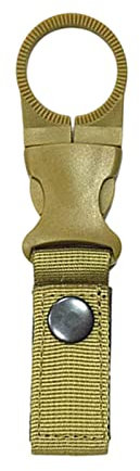 Moschettone portabottiglie da esterno, cintura per zaino, cinghia da esterno, gancio portabottiglie, portachiavi con clip, anello portabottiglie per zaini, cinture, sacche da golf, motocicletta