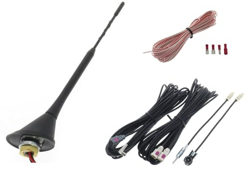 Dietz Antennenset A10, UKW/DAB+ 23cm, 10m Kabel, FAKRA/DIN/SMB - A10T0L1000UNI