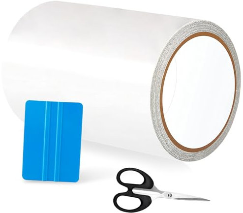 SOETDERT Kit Riparazione Piscina, Patch per Piscina Autoadesivo Impermeabile Subacqueo, 10x150 cm Toppe di Riparazione per Piscina, Nastro Adesivo per Riparazione di Piscine, Letto ad Acqua, Piscina