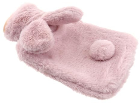 minkissy 1 Pc sac d'eau chaude à la main chauffe-mains micro-ondes caoutchouc pour eau chaude bouillote hand warmer mini bouteilles d'eau bouteille d'eau enfant bouteille d'eau chaude lapin