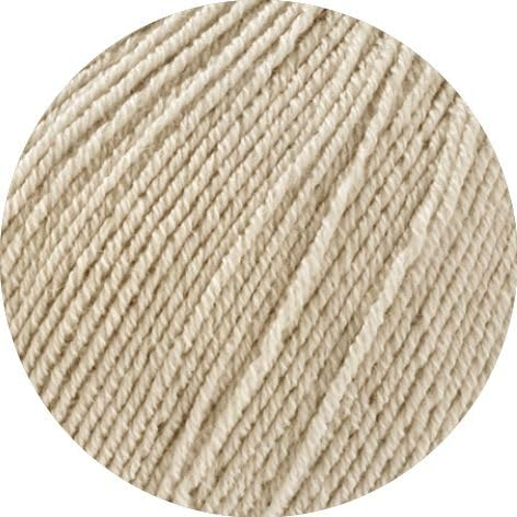 LANA GROSSA Meilenweit Cotton Bamboo | 4-fädiger Bambus Klassiker, waschmaschinenfest | Handstrickgarn aus 40% Baumwolle, 25% Schurwolle, Viskose | 100g Wolle zum Stricken & Häkeln | 420m Garn FB33