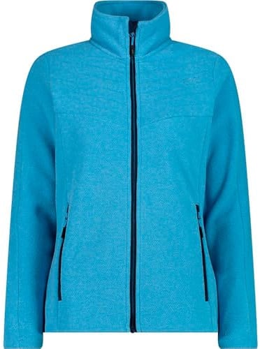 CMP Damen Jacke Hybridjacke Fleecejacke dunkelblau blau