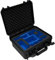 MC-CASES Maletín de transporte resistente para monitor Atomos Shinobi 7, espacio para accesorios, Negro , Estuche rígido