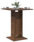 DYRJDJWIDHW esstisch ausziehbar,küchentisch,esszimmertisch,Bistrotisch Braun Eichen-Optik 60x60x75 cm HolzwerkstoffGeeignet für Büro, Wohnzimmer