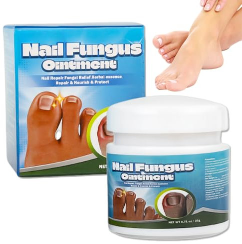 Fungal Toenail Treatment Cream,Strong Anti-Fungal Toenail Cream,Na-il Repair Cre-am for Thick Cracked Discolored Na-ils,Fungal Na-il Treatment,Antifungal Cre-am,Nail Fungus Treatment for Toe-nail,20G