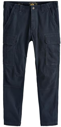 NEXT Herren Cargo-Hose aus Baumwollstretch -Slim Marineblau W: 34 / L: 29