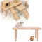 SZSMW Hamster Plattform - Hamster Etage - Hamster Spielzeug Plattform - Geeignet FüR Hamster,Kaninchen,Meerschweinchen,das Schneiden Ist Ordentlich Und Glatt und Wird Ihrem Haustier Nicht Schaden (M)
