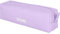 DOHE - Estuche Escolar Simple - 1 Compartimento, Portatodo Rectangular Multiusos, 21x5x6 cm, Cierre de Cremallera, Fabricado en Poliéster Resistente - Serenity Morado