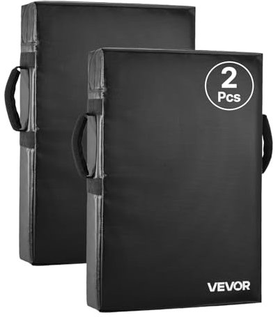 VEVOR Fußball-Blocking-Dummy Blocking-Pads (600 x 405 x 120 mm), Kick-Shield-Pad mit Griffen, Tackling-Dummies aus hochdichtem Schwamm, Trainingsgerät für Basketball Hockey Lacrosse, 2 STK.