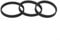 Gdfnmogo 3 Pack Electric Planer Drive Belt 9.6mm Width Rubber Belt Compatible With 1900B 225007-7 N1923B KP0810C Power Tool Accessories