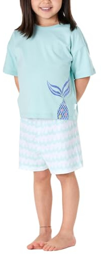 Schiesser Mädchen Teens kurzer Schlafanzug Pyjama Kurz - 180950