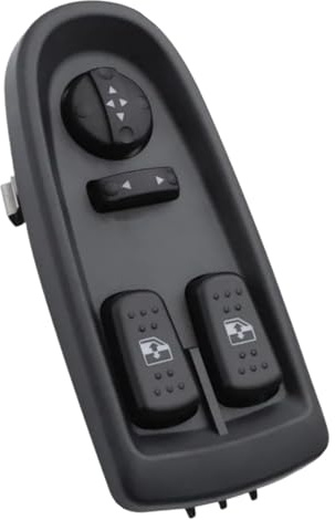 LEDFEWAG Interruptor de ventana elevalunas pulsador eléctrico 5801304491 compatible para Iveco Daily 2006-2011