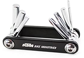KTM Fahrrad MTB Bike Minitool Bordwerkzeug mit 7 Funktionen Verchromt