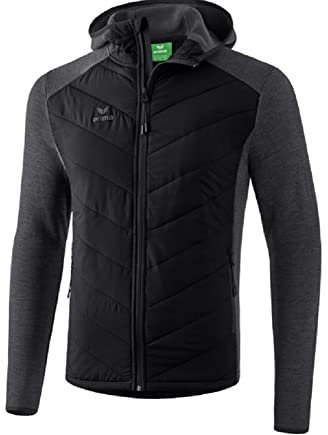 Erima Herren Steppjacke Function (2061903), schwarz, 3XL