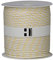 Hummelt® SilverLine-Rope Schot Seil Polyesterseil 6mm 50m weiß/gelb auf Rolle