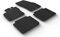 Gledring Satz Gummimatten kompatibel mit Seat Tarraco 2019- (T Profil 4-teilig + Montage-clips)