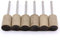 6X Sharpening tip whetstones Cylinder 12mm for Dremel, Proxxon Grinders Whetstone