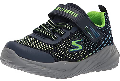 Skechers Boy's Nitro Sprint Karvo Sneaker, Navy, 11.5 UK Child