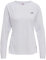 Newline Damen Women Core Running L/S T-Shirt, Weiß, XS EU