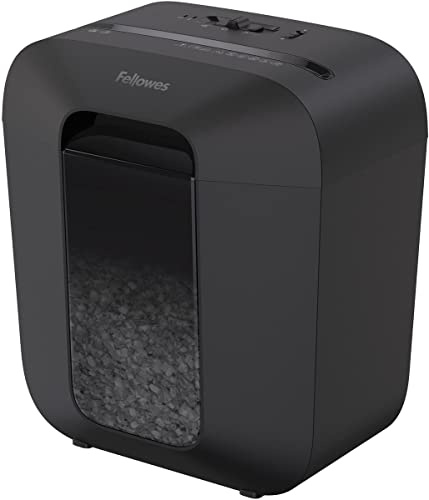 Fellowes Powershred LX25M Aktenvernichter Partikelschnitt, Schwarz