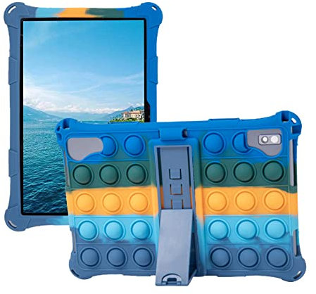 AKNICI 10 Zoll Hülle für TECLAST P20S/M40S/P20HD,Freeski FSKC10,ApoloSign EP103A,HotLight HOTC101,Whitedeer C10,Headwolf HPad1,Byxsb C10,Ainmel AMLC107,DEERTiME E6,Yicty Tablet 10 Zoll, Dunkelblau