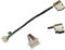 KinPower DC Jack Connecteur Alimentation Compatible avec HP 250 G7 Ligne：10cm