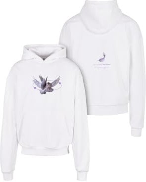 Mister Tee Herren Kapuzenpullover Vive La Liberte Oversize Hoody White XL