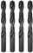 sourcing map 4pcs Jobber Drill Bits 20mm (25/32) Nitride Coated High Speed Steel (HSS) 4241 Twist Drill Bits for Stainless Steel Copper Aluminum Alloy Metal Wood Plastic, Black