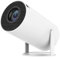 Mini Portable Projector, 180 Degree Flip, Round Design, Built-in Android Home Cinema Projector (used-acceptable)