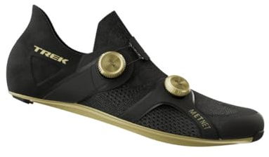 Trek RSL Knit Rennrad Fahrrad Schuhe schwarz/goldfarben 2024: Größe: 38