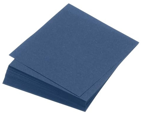 QUARKZMAN 100 Blatt Origami-Papier beidseitig marineblau 10 x 10 cm 70 g/m² quadratisches Faltblatt für Kunsthandwerk, Anfänger, Geschenkdekoration