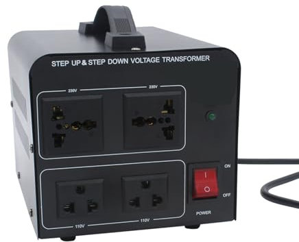 220V to 110V Step-Up Transformer 110V to 220V Voltage Converter 1000W 2000W 3000W Power Transformer Multiple Safety Protection,2000W