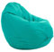 Bruni Sitzsack Classico L in Türkis – XL Sitzsack mit Innensack zum Lesen, Abnehmbarer Bezug, lebensmittelechte EPS-Perlen als Bean-Bag-Füllung, aus Deutschland