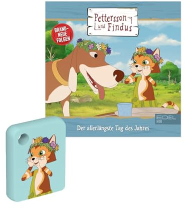 Galakto Audio-Token: Pettersson und Findus - Der allerlängste Tag des Jahres, Hörspiel für Kinder ab 3 Jahren, Spielzeit ca. 56 min