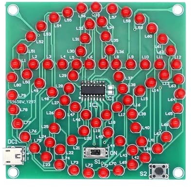 Bausatz: LED-Lauflicht Stern Pentagram