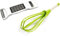 UHCPVHQQQ INDIAN BLESSING Stainless Steel Blade 3-in-1 Vegetable, Cheese Grater/Slicer/Shredder/Chopper - Razon Sharp Blade, Silicone Premium Egg Whisk with Grip Rotable Handle Multicolor Peeler