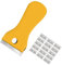 Oven Cleaning Tool +15 Spares -Multi-Surface Cleaner Ideal for Glass, Ceramic Cooktops, Hobs, Tiles, Windows [Non-Scratch] -Removes Burnt-on Food, Paint, Stickers, Labels etc. (Packaging May Vary)