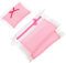MOLUCKFU Complete Mini Doll House Bedding Set Sheet Pillow Realistic Miniature Decor for Doll Bedrooms