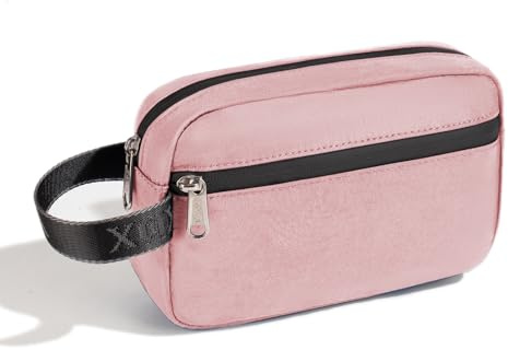 XQXA Kulturbeutel für Herren, Reise-Kulturbeutel, 01-pink, Casual