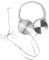 Mtlavishness For Sony MDR XB450AP Extra Bass Headphones with Lightweight Adjustable Headband (White)